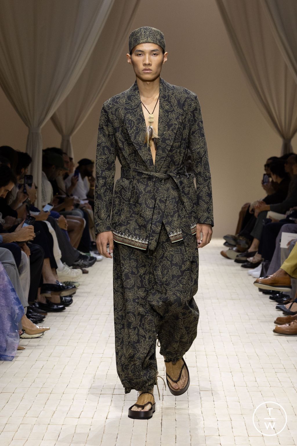 Fashion Week Milan Spring/Summer 2026 look 74 de la collection Emporio Armani menswear