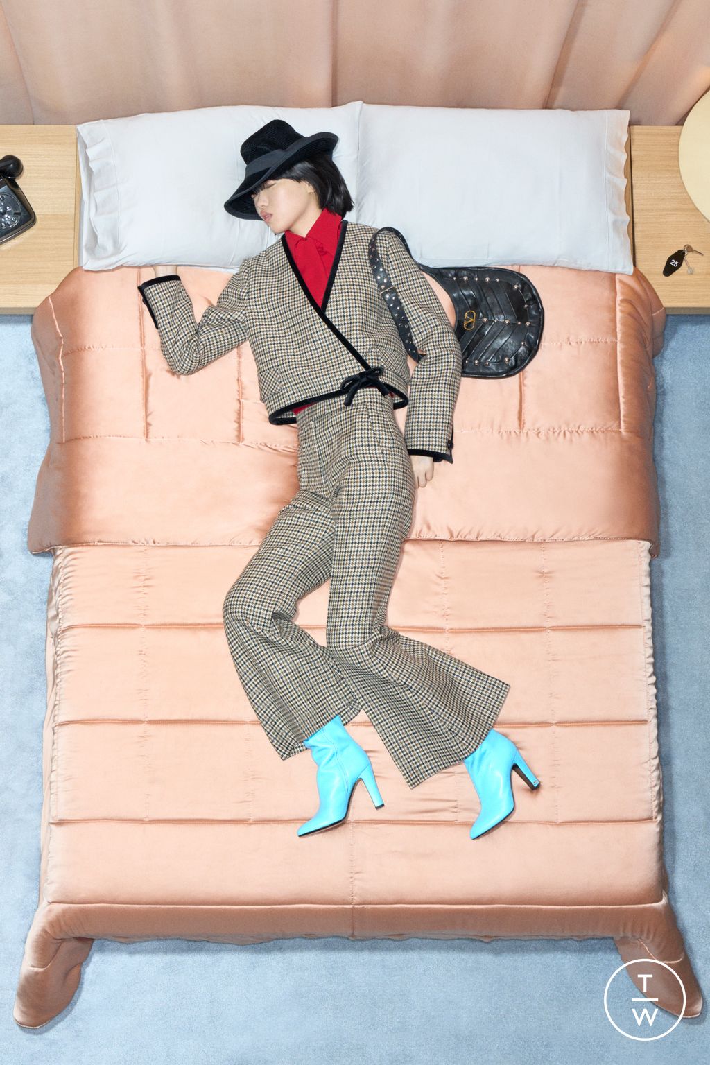 Fashion Week Paris Resort 2026 look 73 from the Valentino collection womenswear