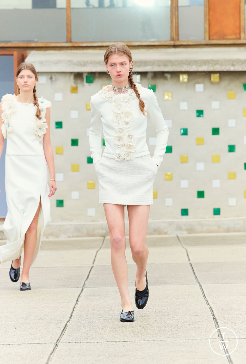 Fashion Week Paris Resort 2025 look 75 from the Chanel collection womenswear