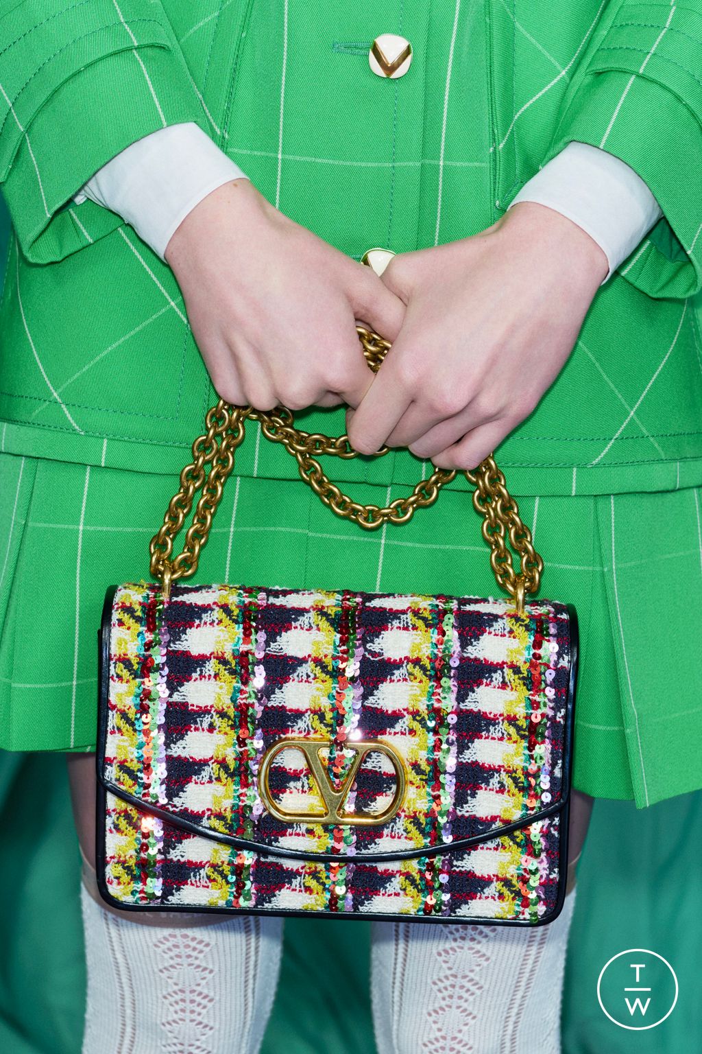 Fashion Week Paris Pre-Fall 2025 look 149 de la collection Valentino womenswear