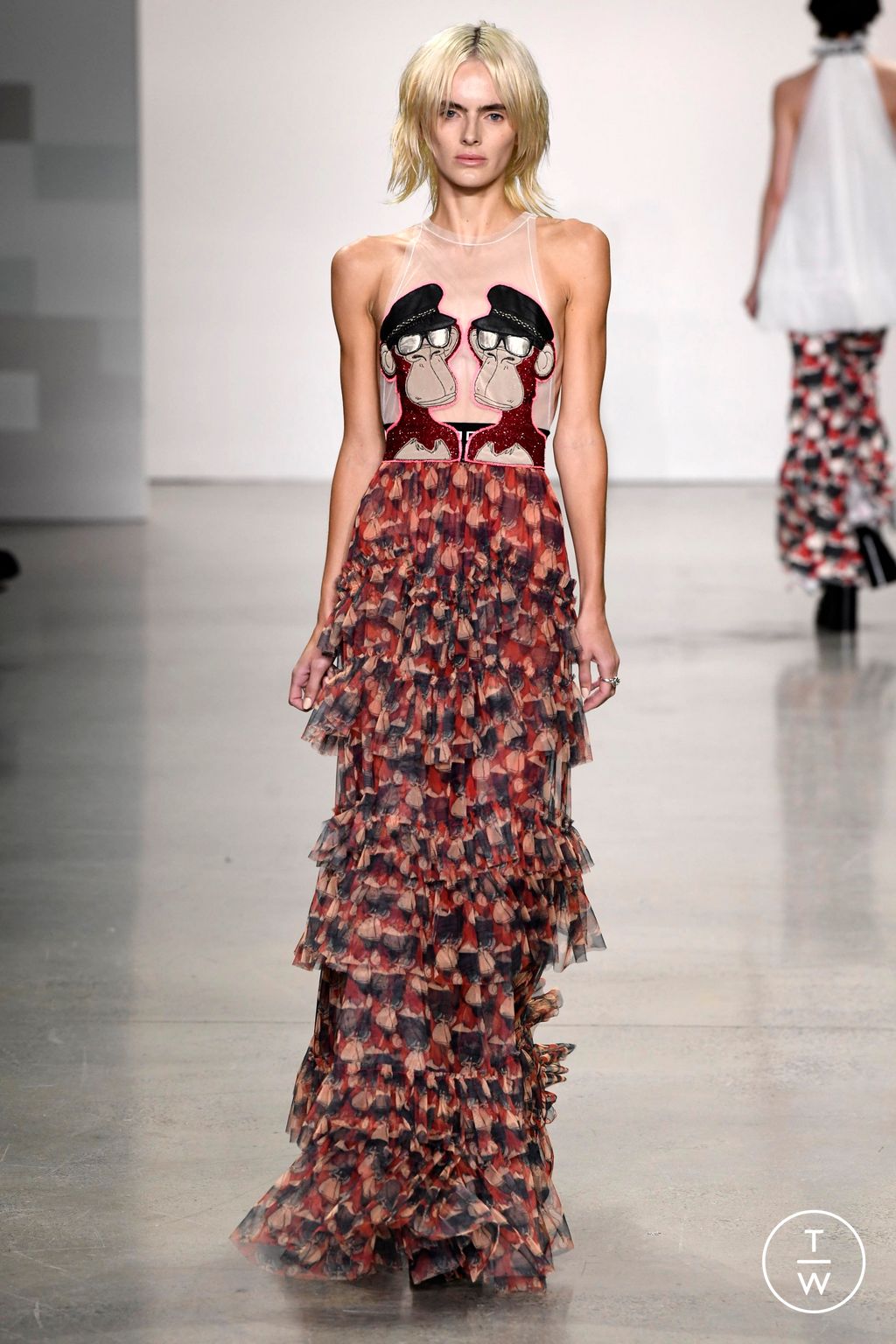 Fashion Week New York Spring/Summer 2023 look 48 from the Vivienne Tam collection womenswear
