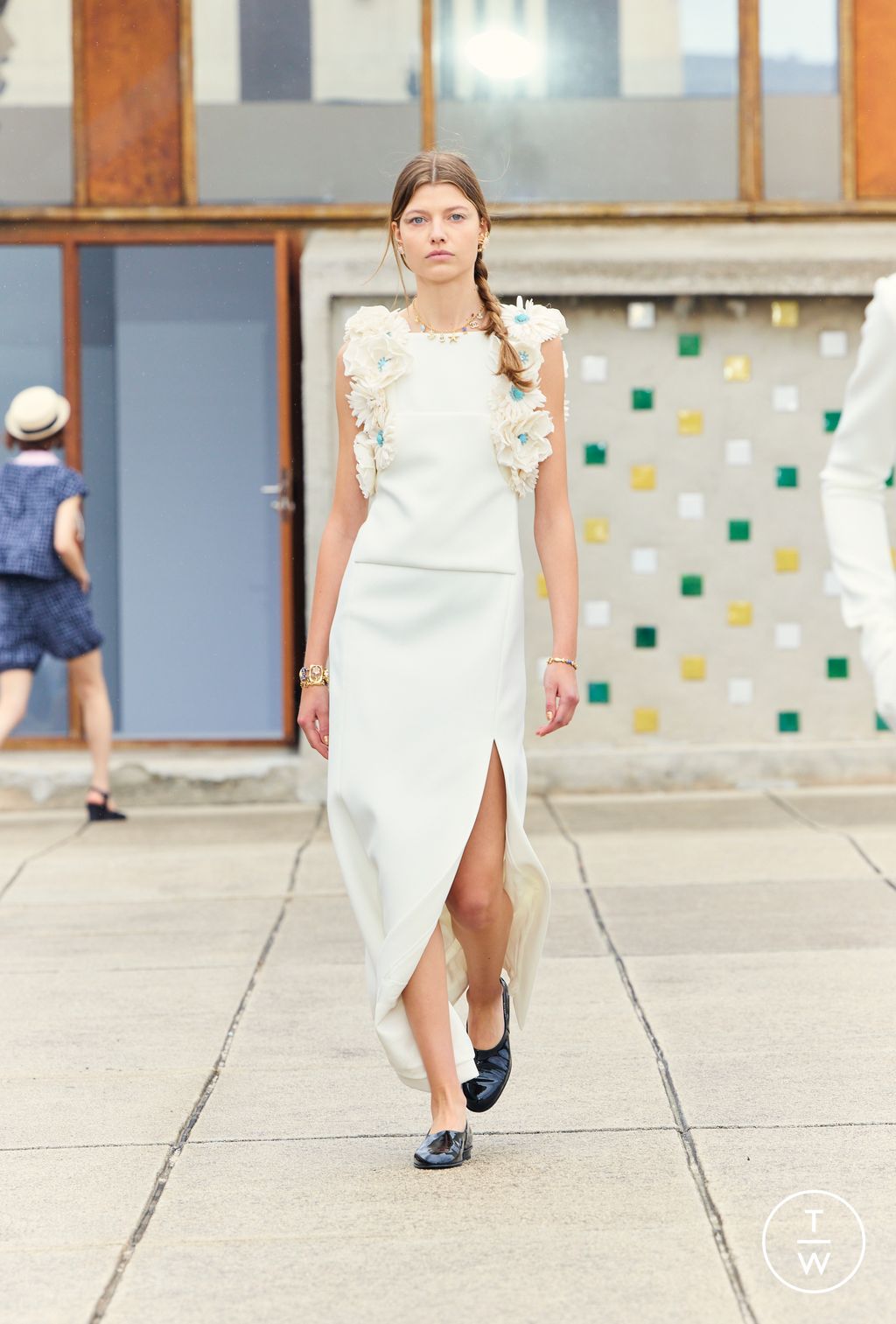 Fashion Week Paris Resort 2025 look 76 from the Chanel collection 女装