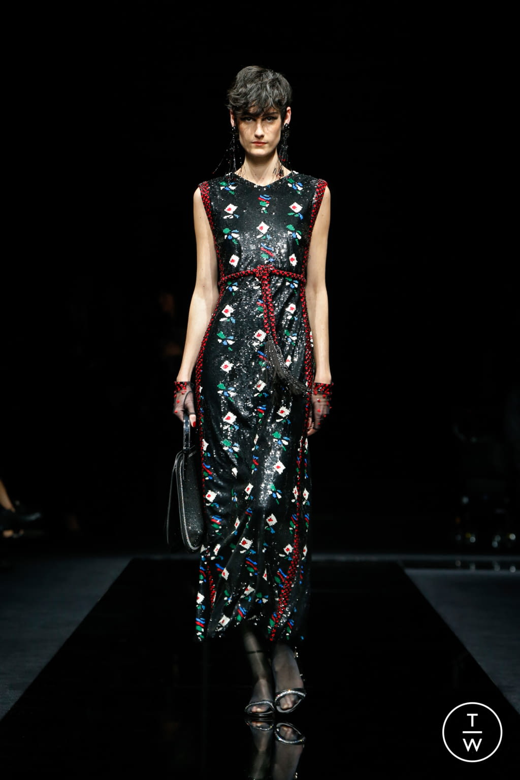 Fashion Week Milan Pre-Fall 2020 look 77 de la collection Giorgio Armani womenswear