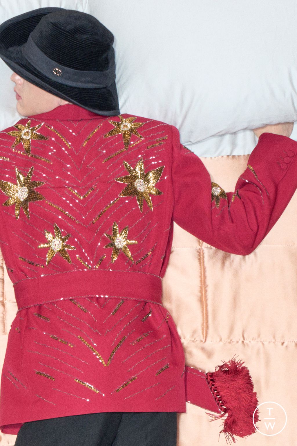 Fashion Week Paris Resort 2026 look 52 from the Valentino collection womenswear accessories