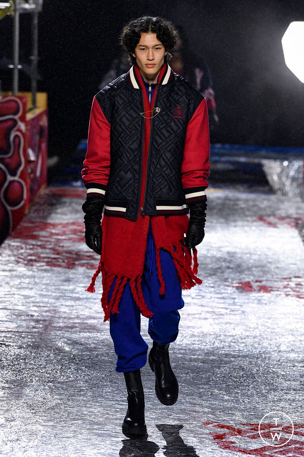 Fashion Week New York Fall/Winter 2022 look 63 from the Tommy Hilfiger collection womenswear