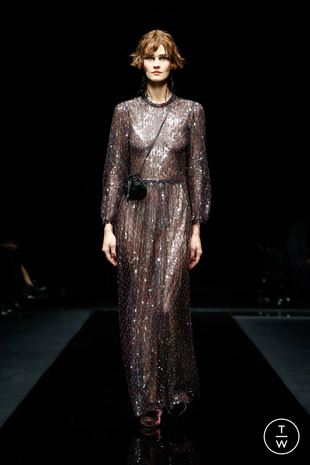 Fashion Week Milan Pre-Fall 2020 look 78 de la collection Giorgio Armani womenswear