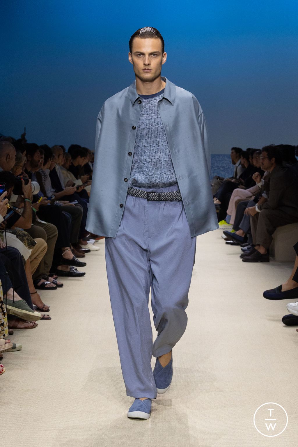 Fashion Week Milan Spring/Summer 2026 look 79 from the Giorgio Armani collection menswear