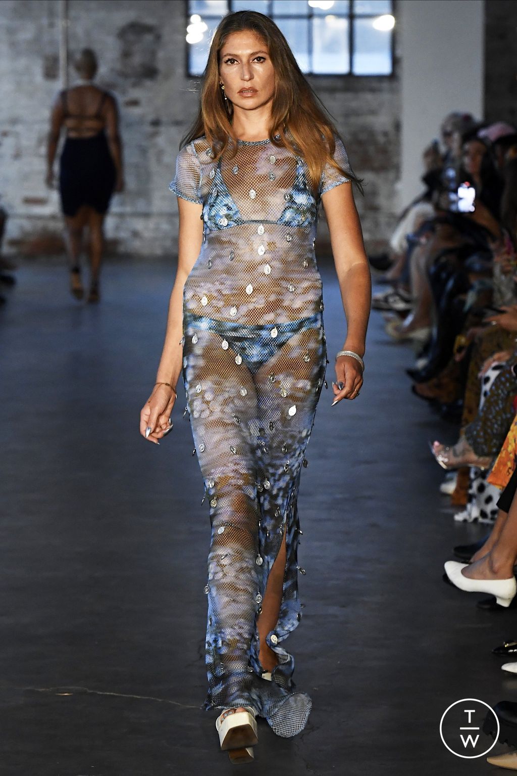 Fashion Week New York Spring/Summer 2023 look 5 from the Priscavera collection 女装