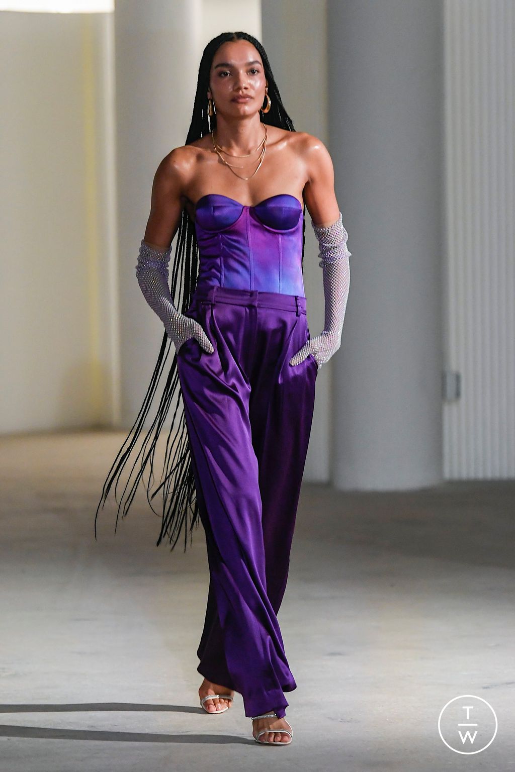 Fashion Week New York Spring/Summer 2023 look 18 from the Fe Noel collection 女装