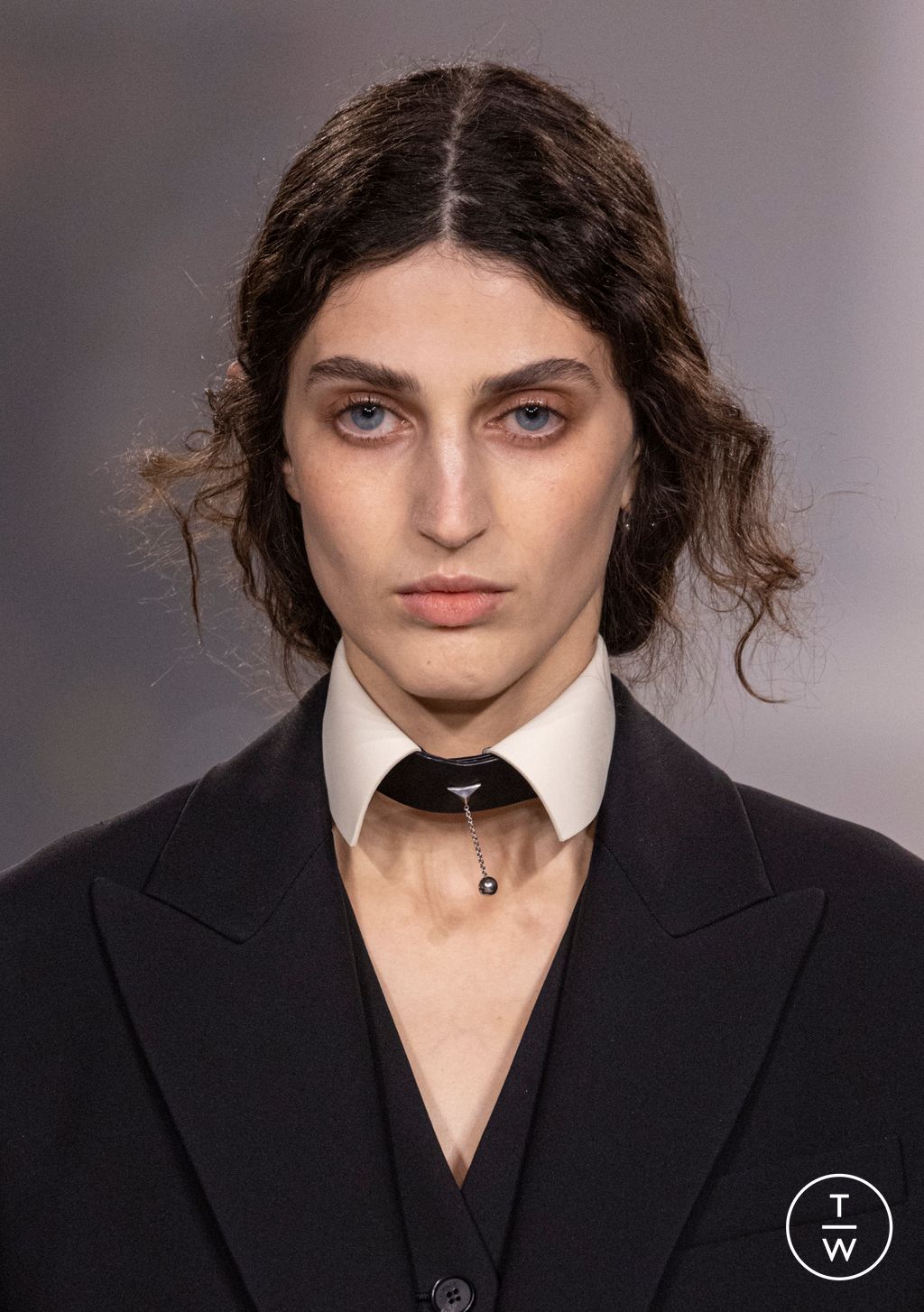 Fashion Week Milan Fall/Winter 2026 look 8 from the Fendi collection womenswear accessories