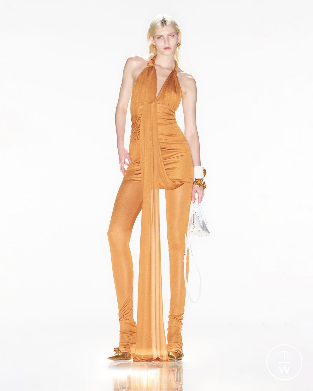 Fashion Week Milan Resort 2024 look 7 from the Blumarine collection 女装
