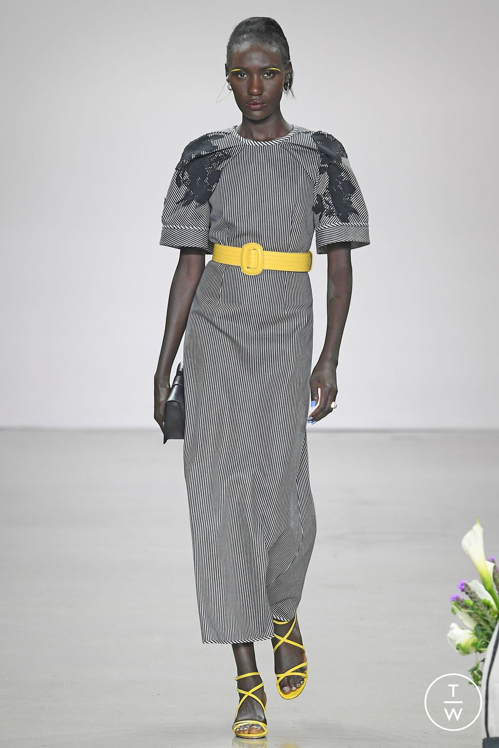Fashion Week New York Spring/Summer 2023 look 4 from the Bibhu Mohapatra collection womenswear