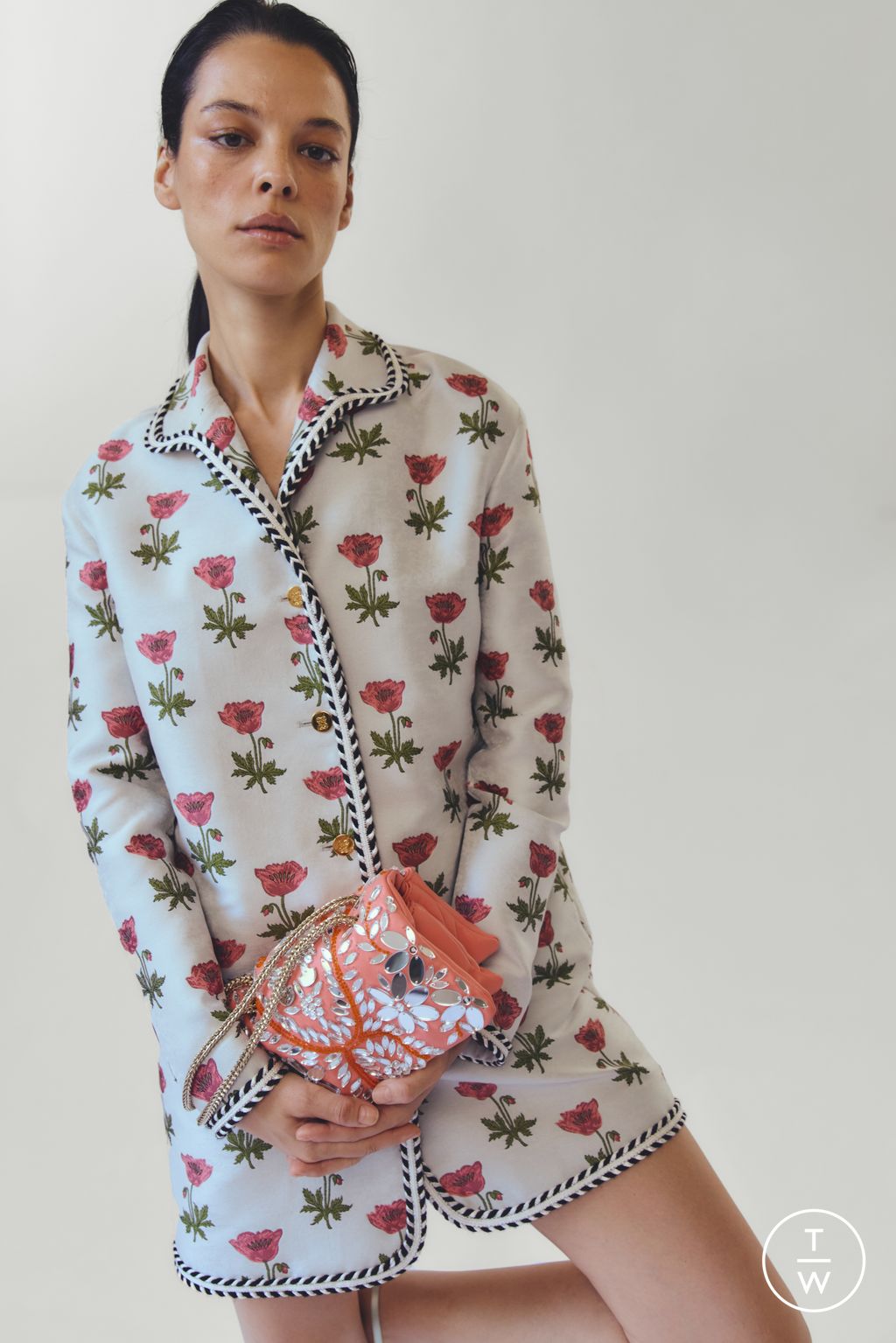 Fashion Week Paris Resort 2026 look 7 de la collection Giambattista Valli womenswear