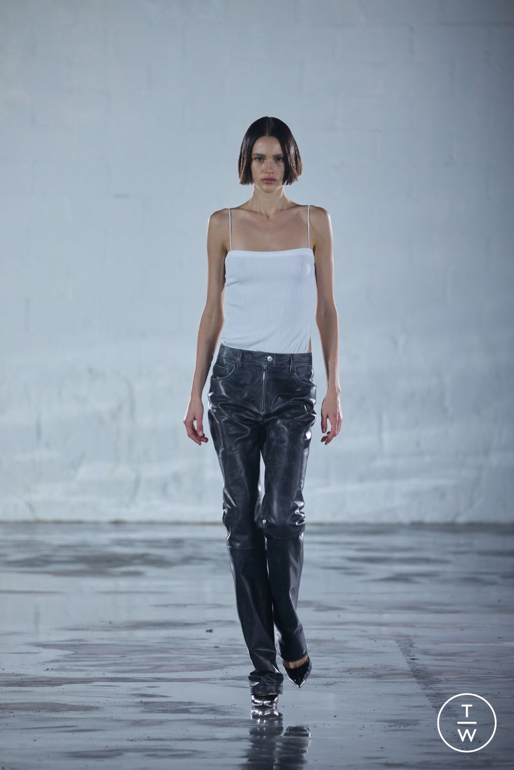 Fashion Week New York Fall/Winter 2023 look 7 from the Helmut Lang collection womenswear