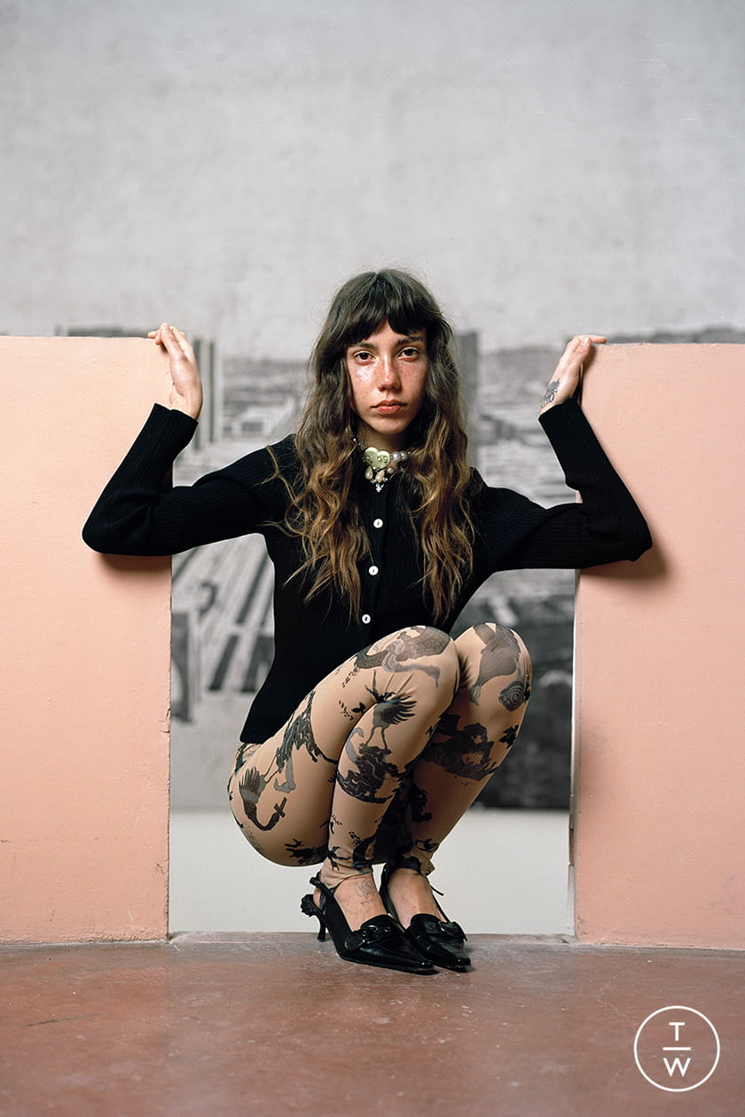 Fashion Week Milan Fall/Winter 2021 look 8 from the Marco Rambaldi collection womenswear