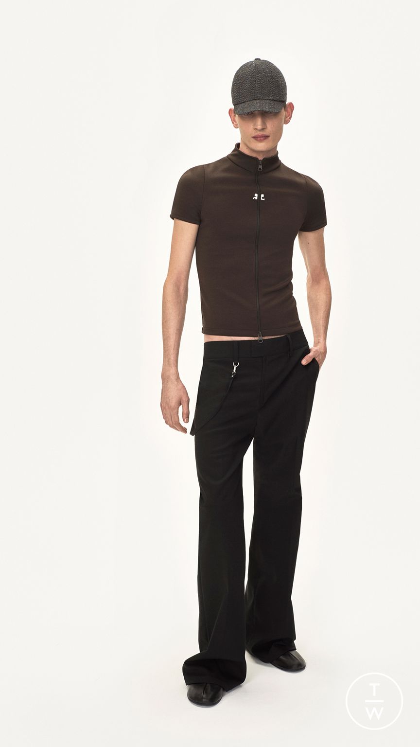 Fashion Week Paris Pre-Fall 2025 look 8 de la collection Courrèges womenswear