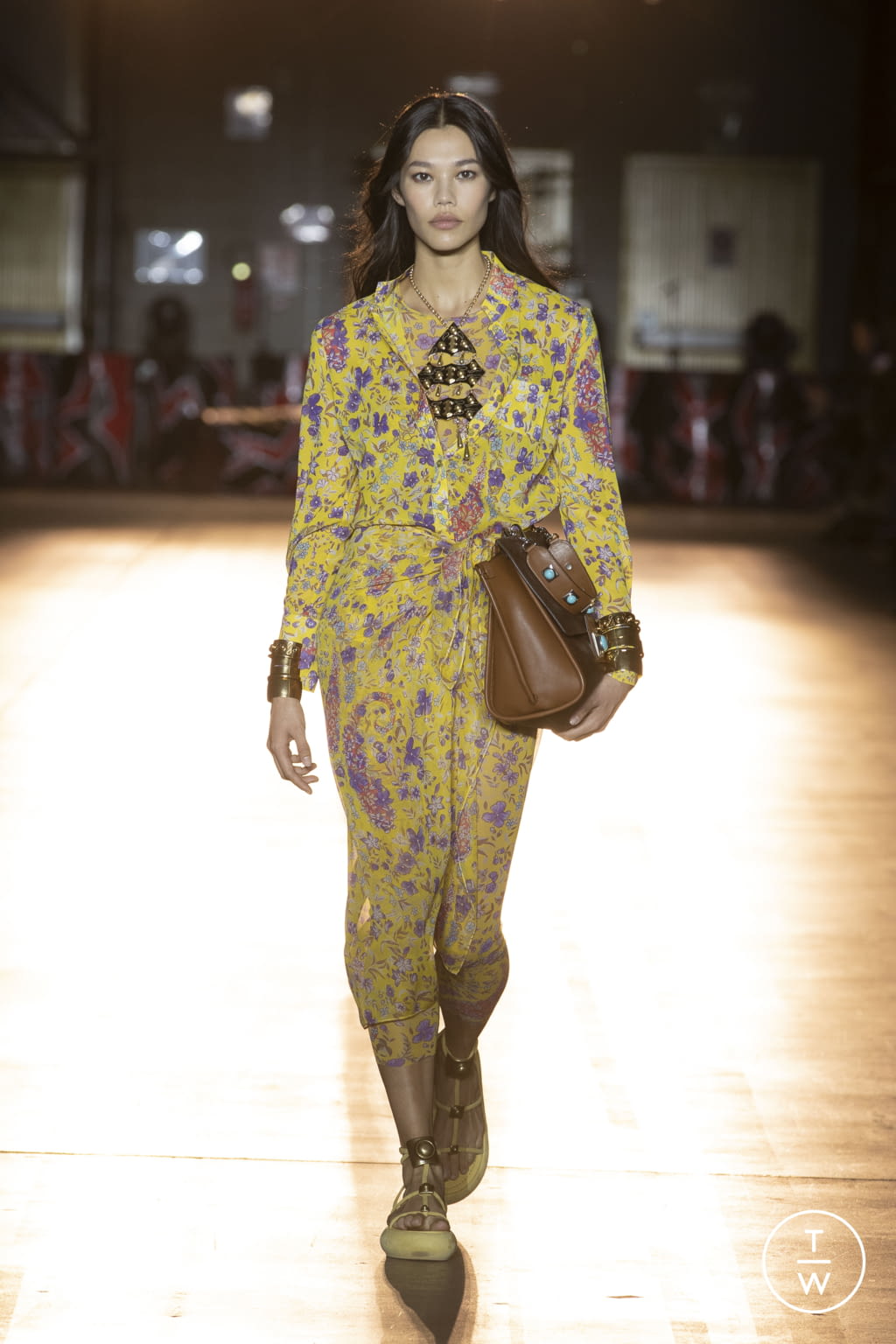 Fashion Week Milan Spring/Summer 2022 look 8 from the Etro collection womenswear