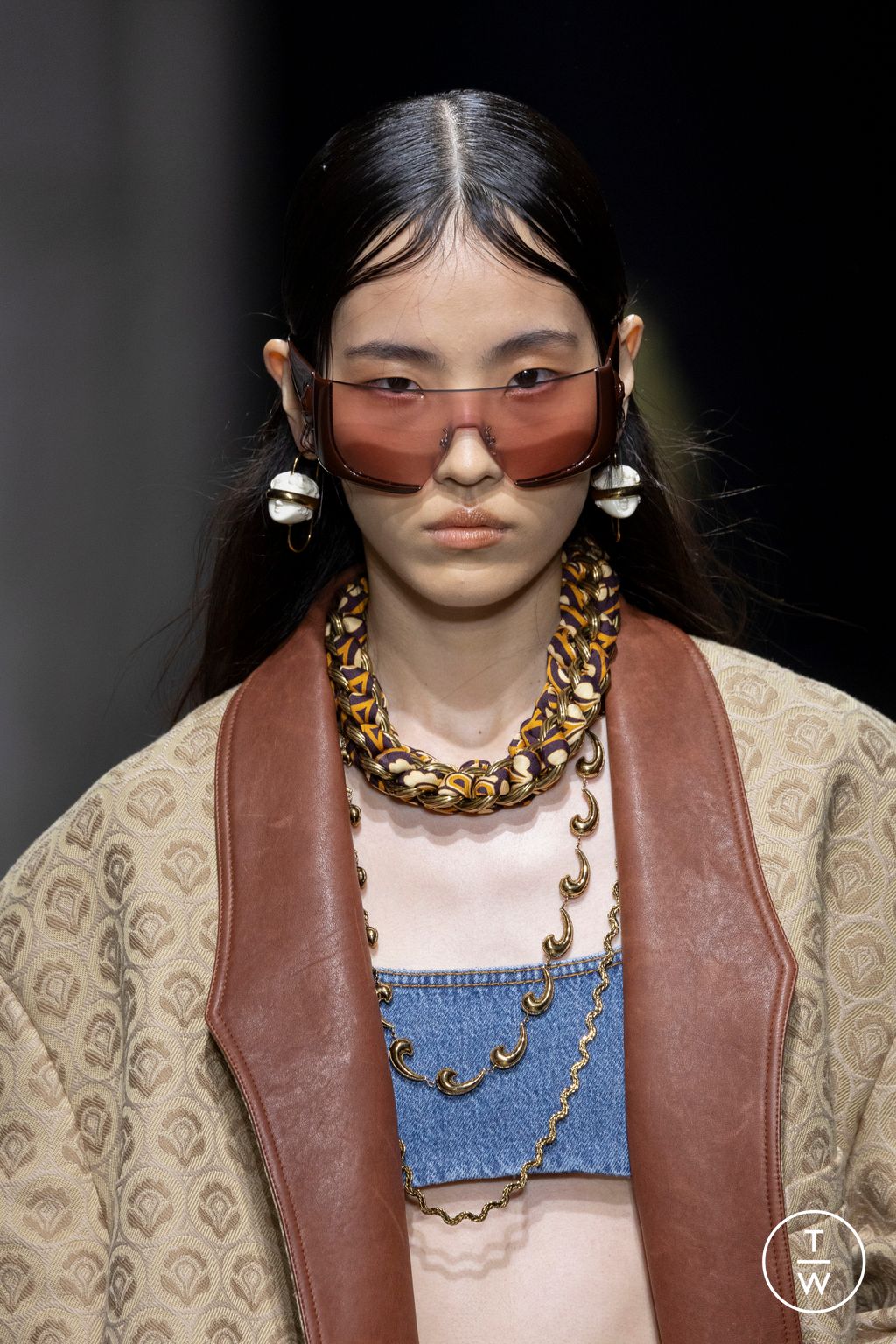 Fashion Week Milan Spring/Summer 2024 look 14 from the Etro collection 女装配饰