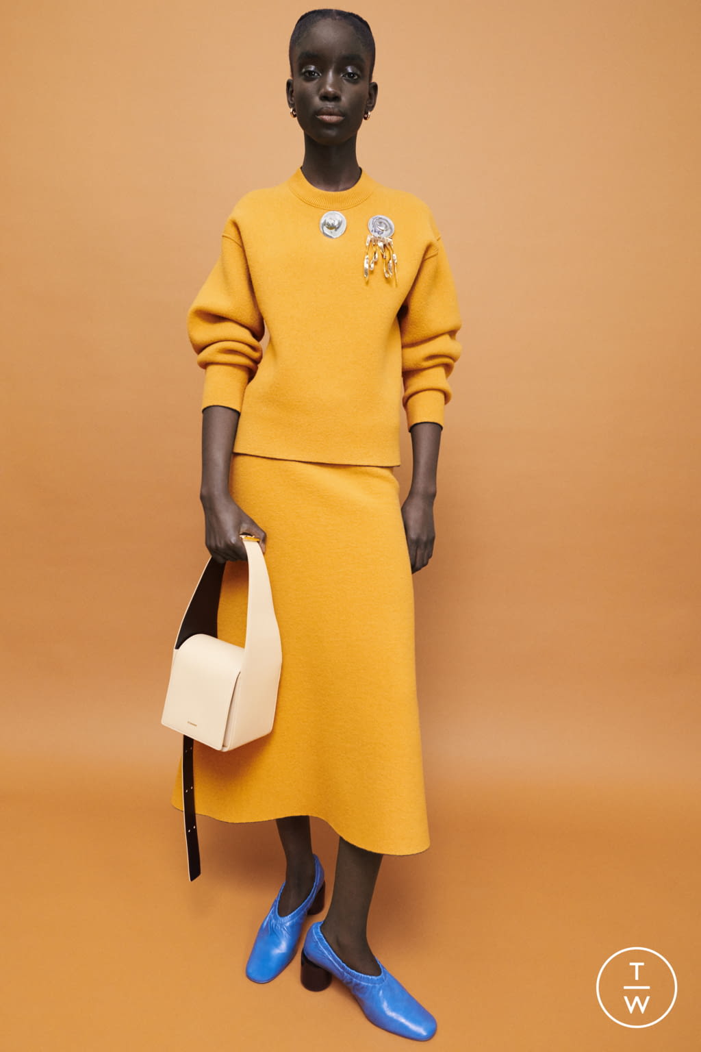 Fashion Week Milan Pre-Fall 2022 look 8 from the Jil Sander collection womenswear