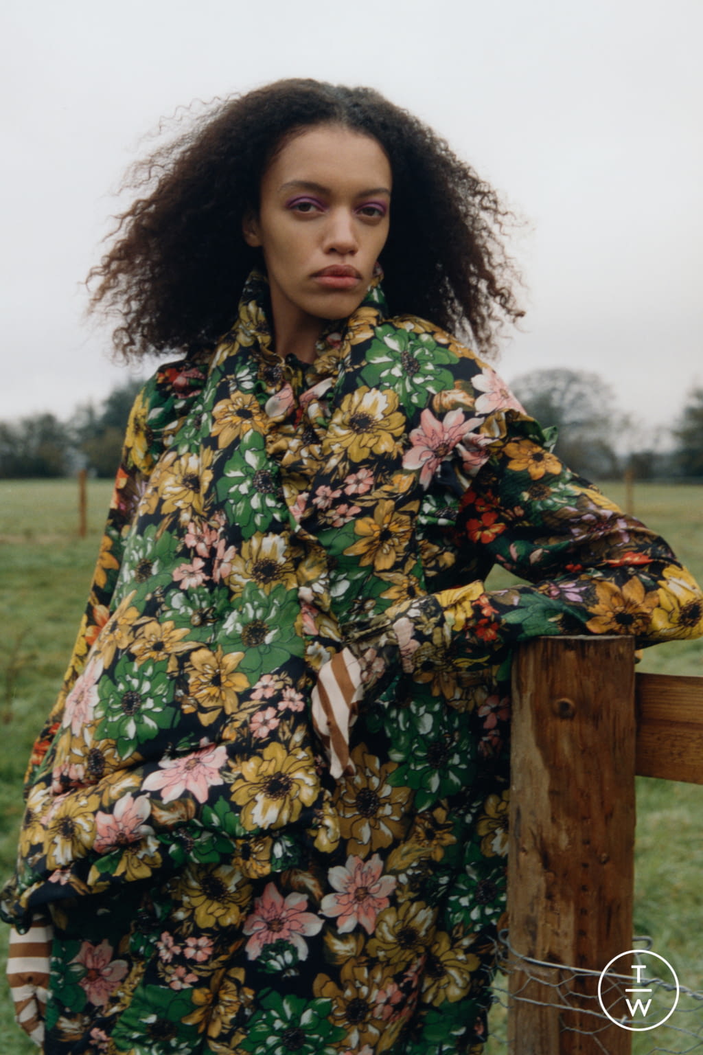Fashion Week London Fall/Winter 2021 look 8 from the Preen by Thornton Bregazzi collection womenswear