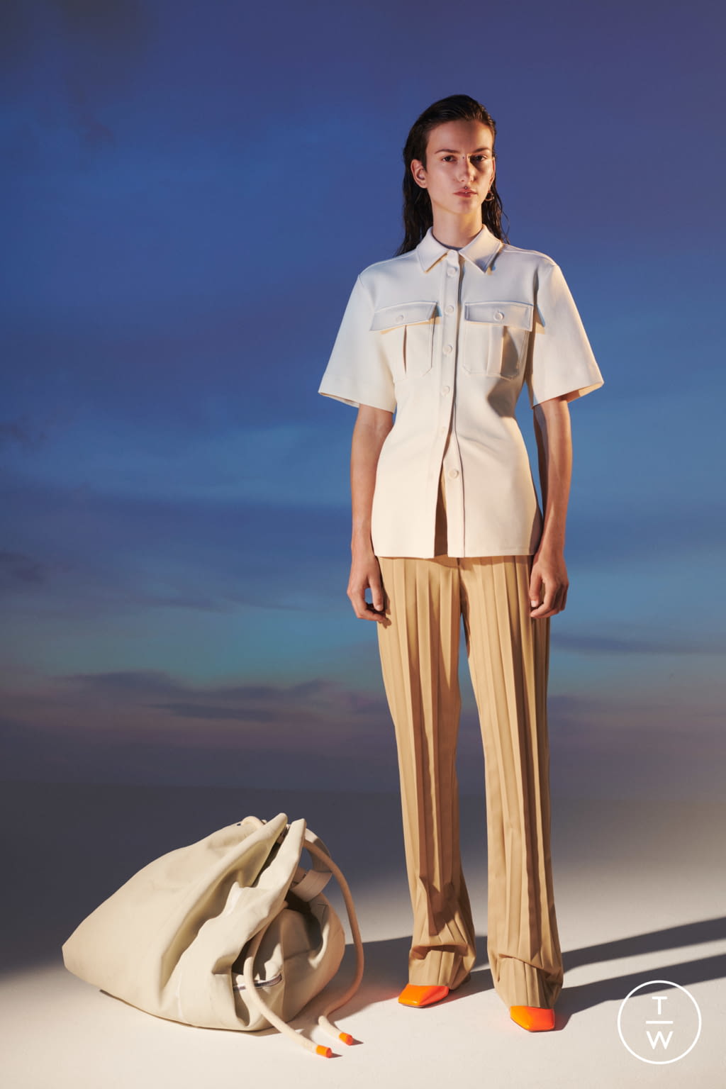 Fashion Week Milan Resort 2021 look 8 from the Sportmax collection womenswear