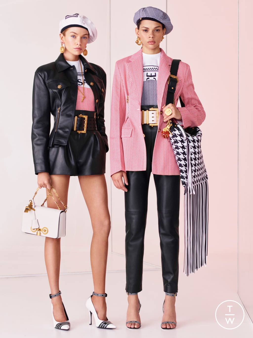Fashion Week Milan Resort 2019 look 8 de la collection Versace womenswear