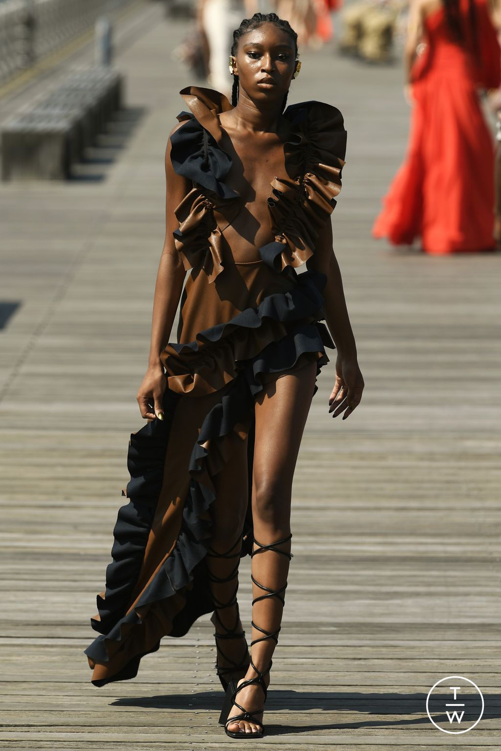 Fashion Week New York Spring/Summer 2023 look 27 from the Bronx & Banco collection womenswear