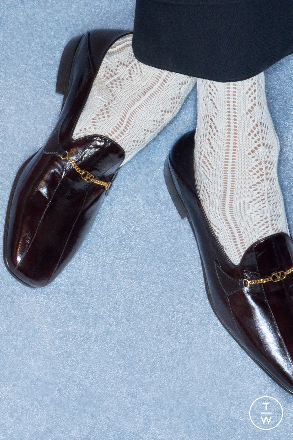 Fashion Week Paris Resort 2026 look 55 from the Valentino collection womenswear accessories