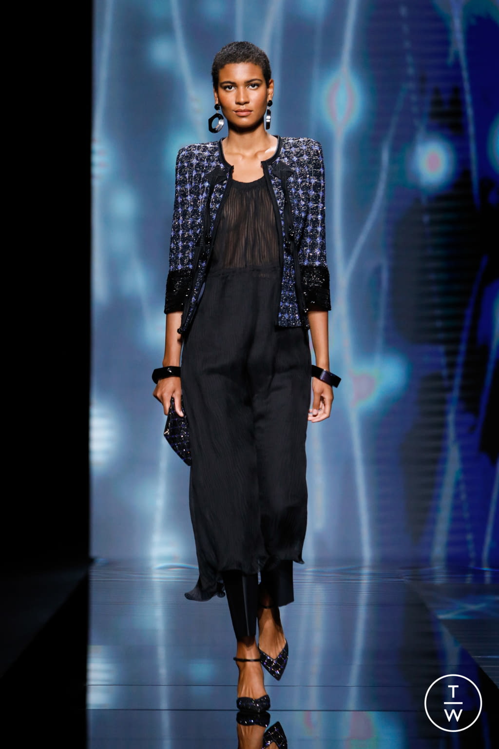 Fashion Week Milan Spring/Summer 2021 look 86 from the Giorgio Armani collection 女装