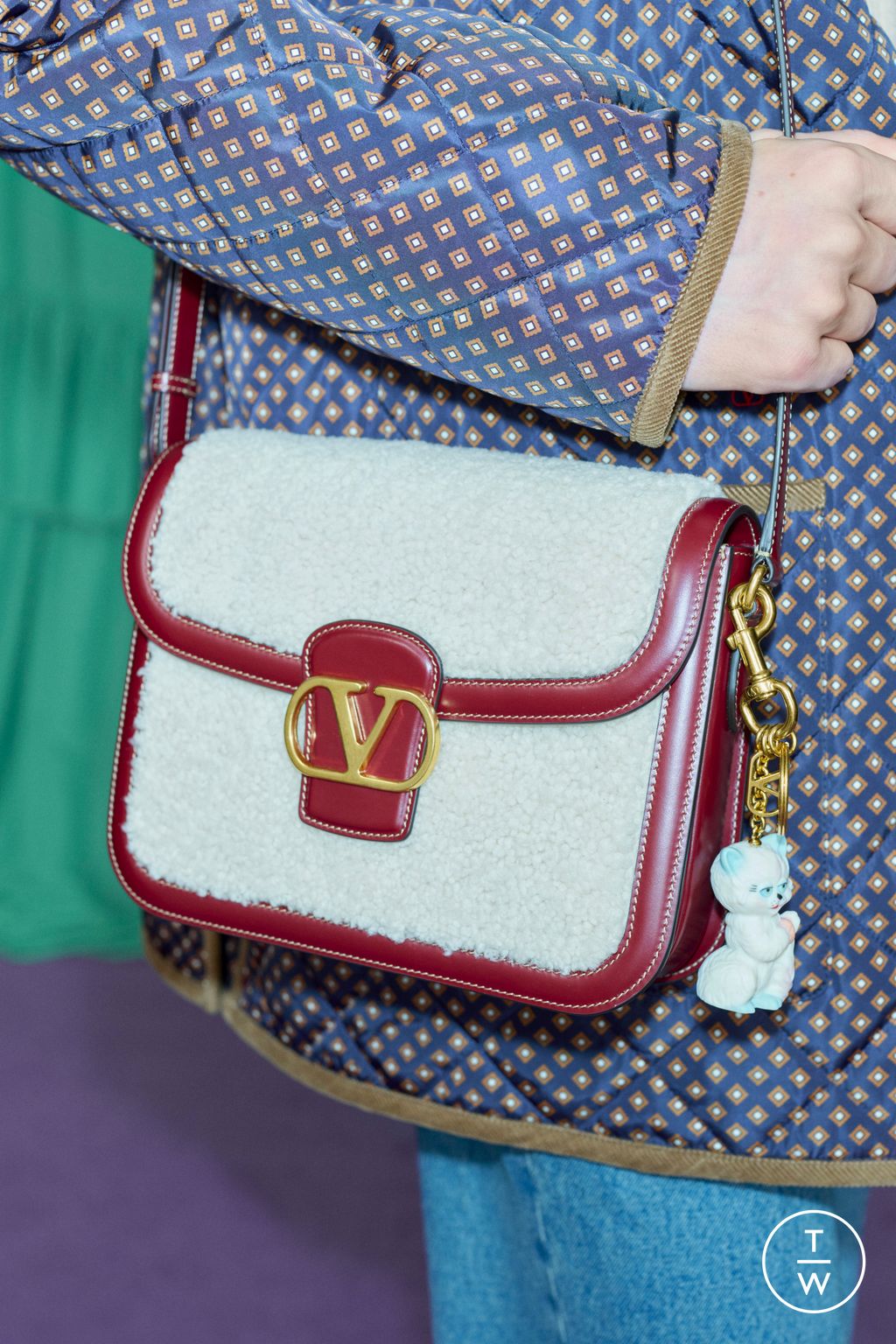 Fashion Week Paris Pre-Fall 2025 look 174 from the Valentino collection womenswear