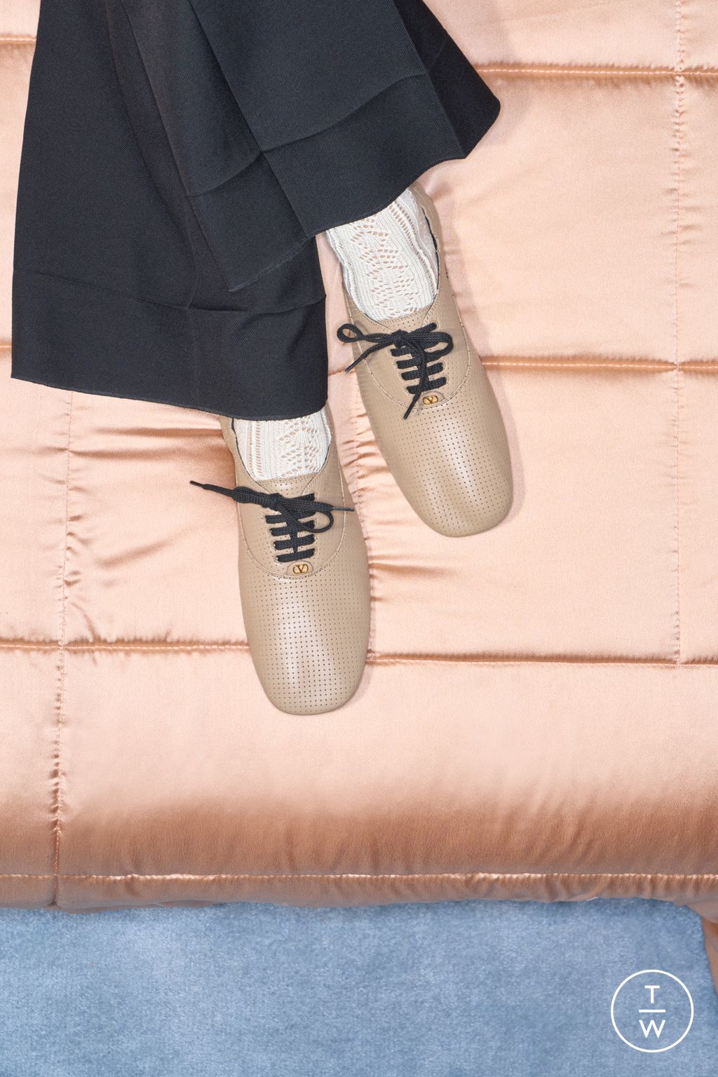 Fashion Week Paris Resort 2026 look 59 from the Valentino collection womenswear accessories