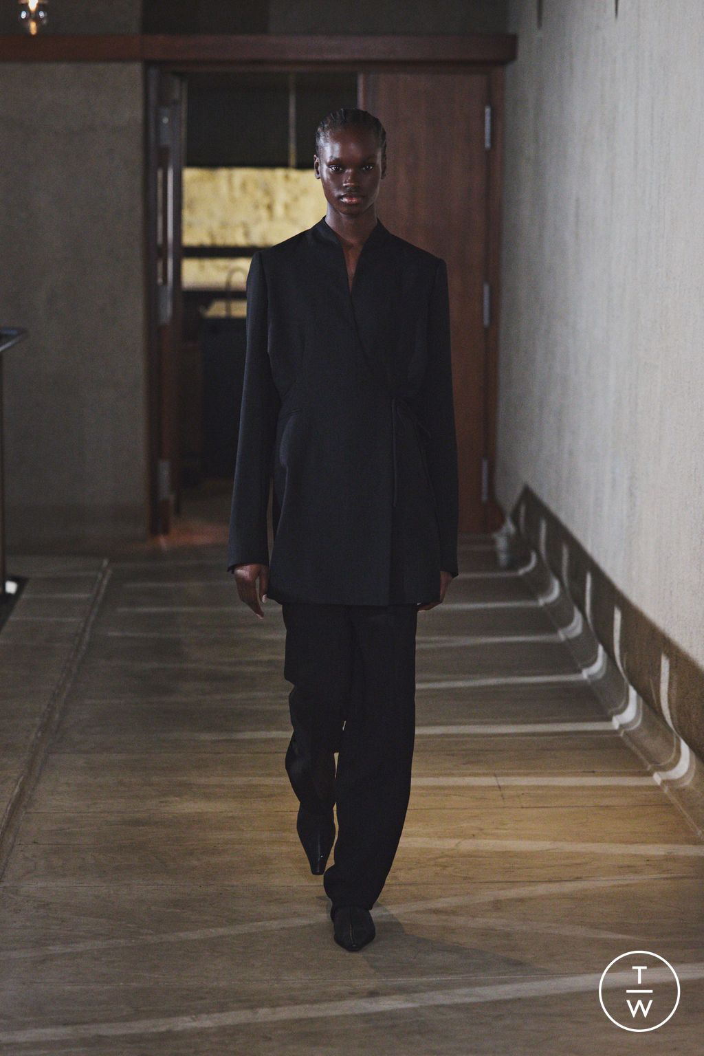 Fashion Week Paris Spring/Summer 2026 look 8 from the Mame Kurogouchi collection 女装