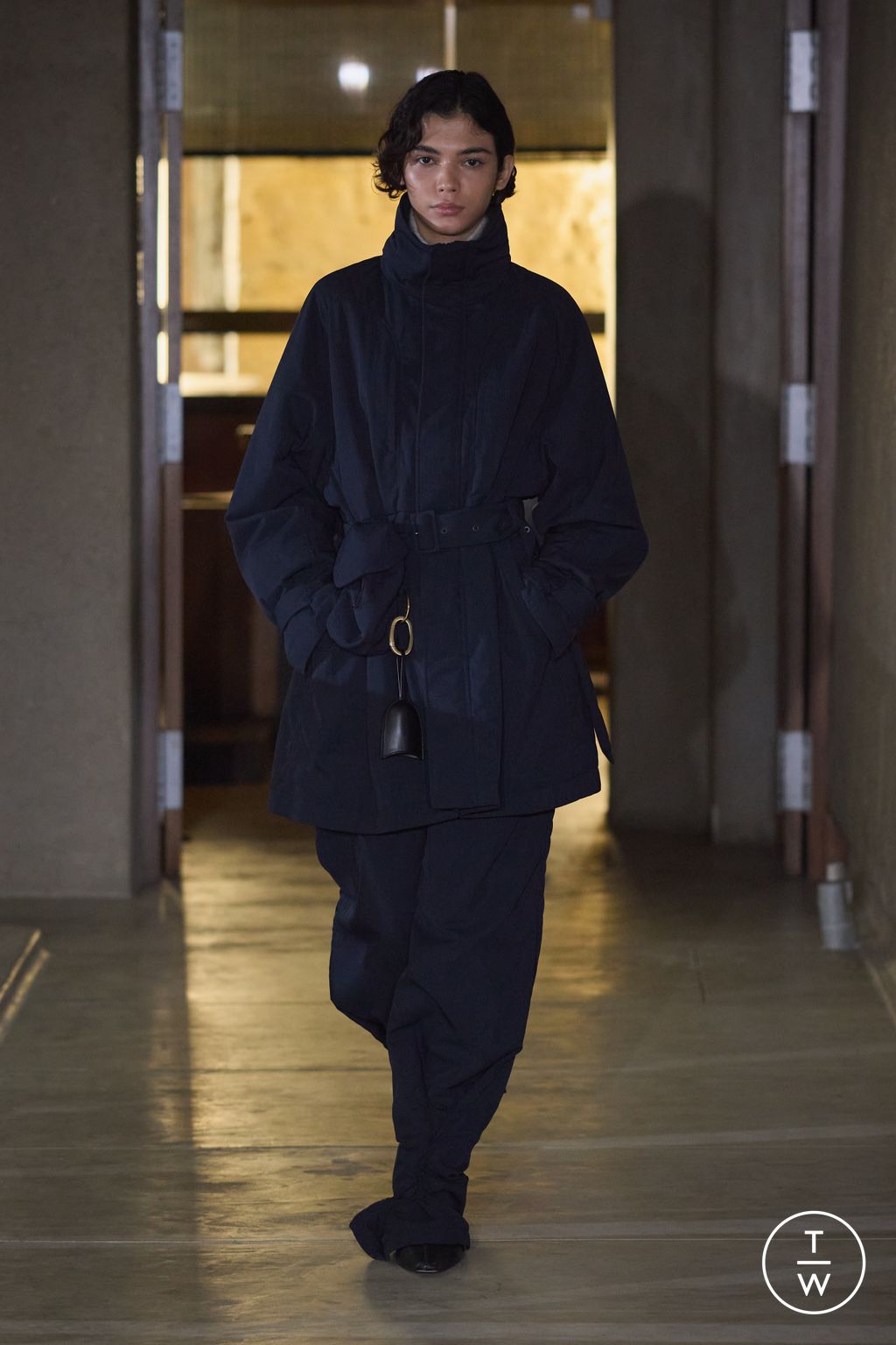 Fashion Week Paris Fall/Winter 2026 look 8 from the Mame Kurogouchi collection womenswear