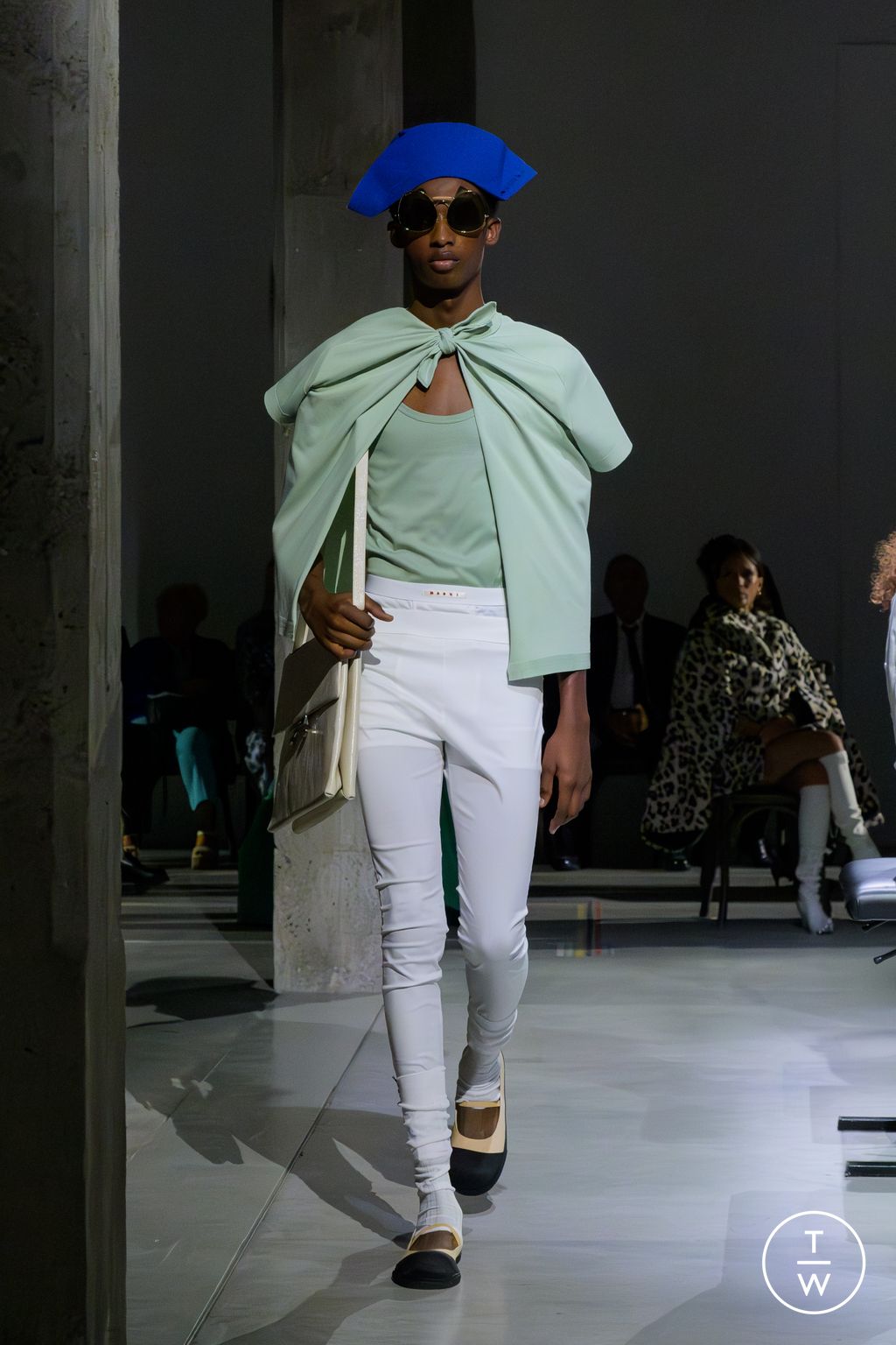Fashion Week Milan Spring/Summer 2025 look 9 from the Marni collection womenswear
