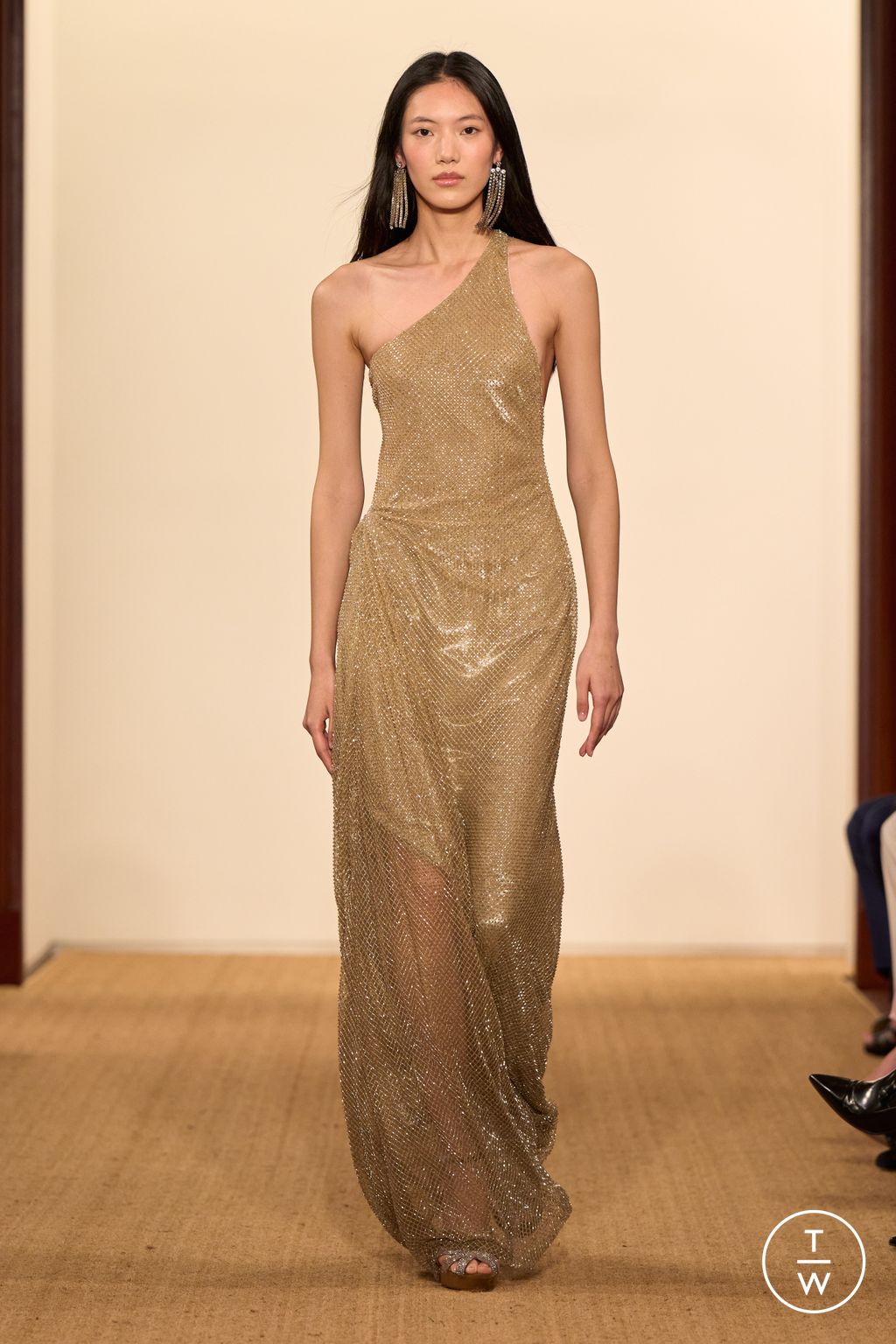 Fashion Week New York Fall/Winter 2024 look 9 de la collection Ralph Lauren womenswear
