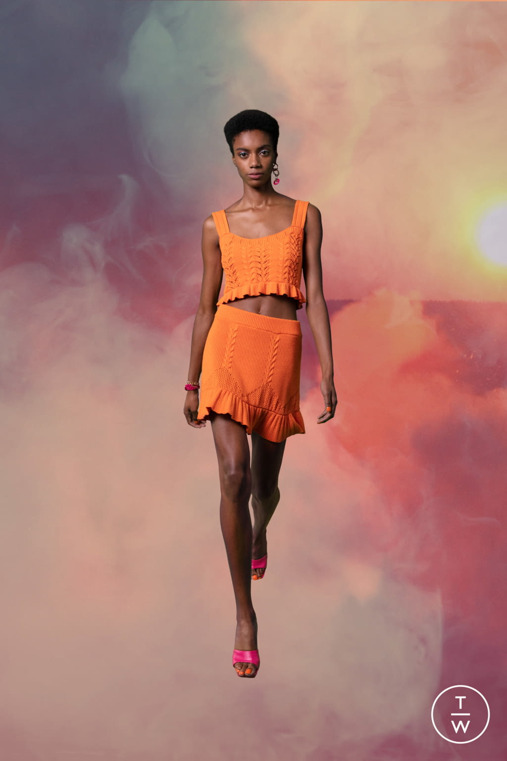 Fashion Week New York Spring/Summer 2022 look 9 from the Nicole Miller collection womenswear
