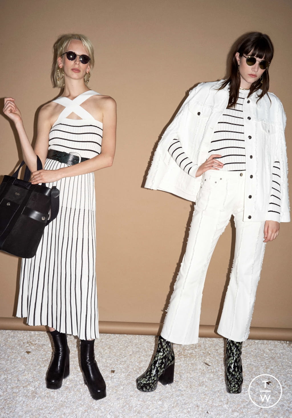Fashion Week Paris Resort 2019 look 10 from the Sonia Rykiel collection womenswear