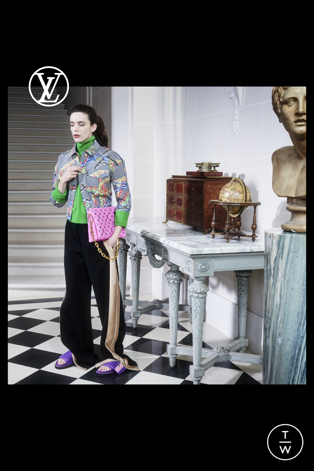 Fashion Week Paris Pre-Fall 2021 look 9 de la collection Louis Vuitton womenswear