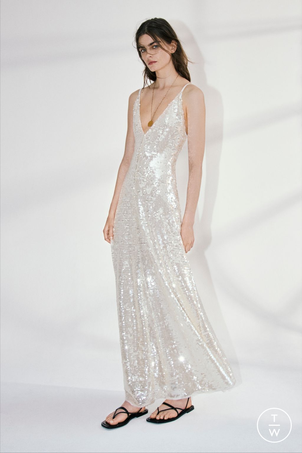 Fashion Week Milan Resort 2025 look 9 from the Philosophy di Lorenzo Serafini collection 女装