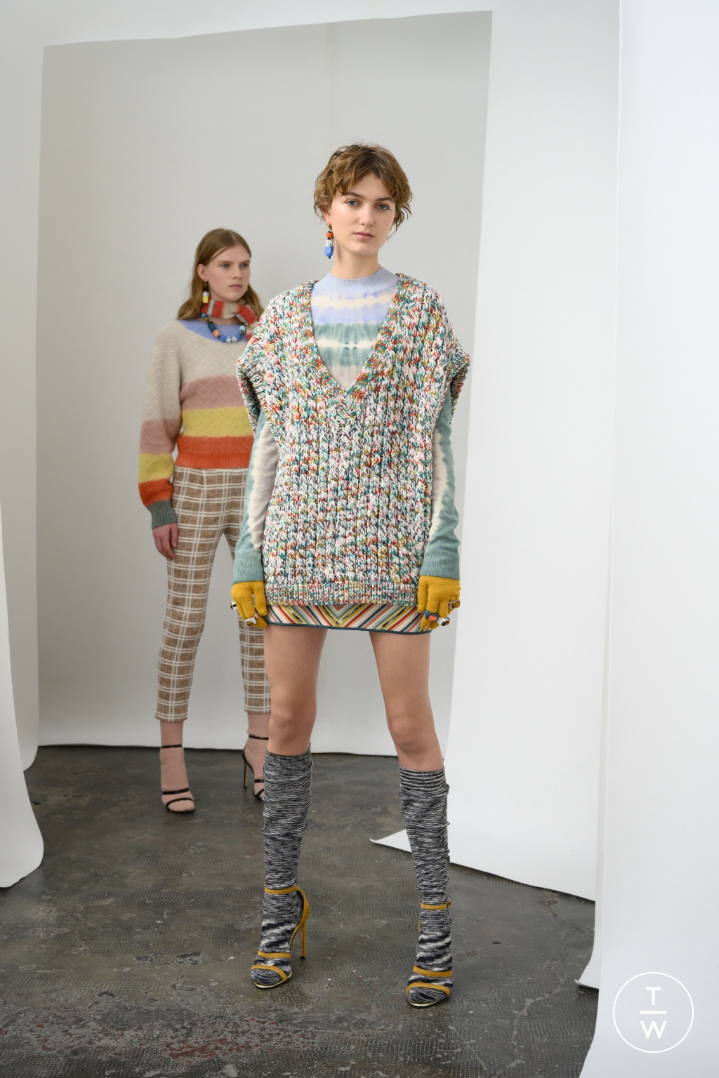 Fashion Week Milan Pre-Fall 2019 look 9 from the Missoni collection 女装