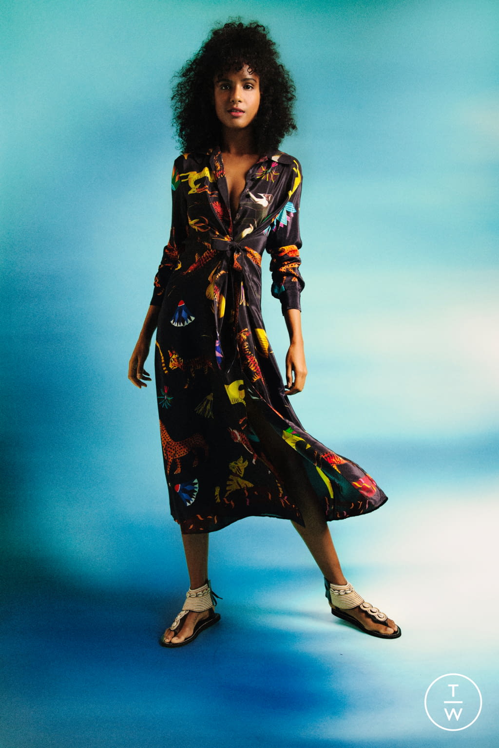 Fashion Week Paris Spring/Summer 2022 look 9 de la collection Mimi Liberté by Michel Klein womenswear
