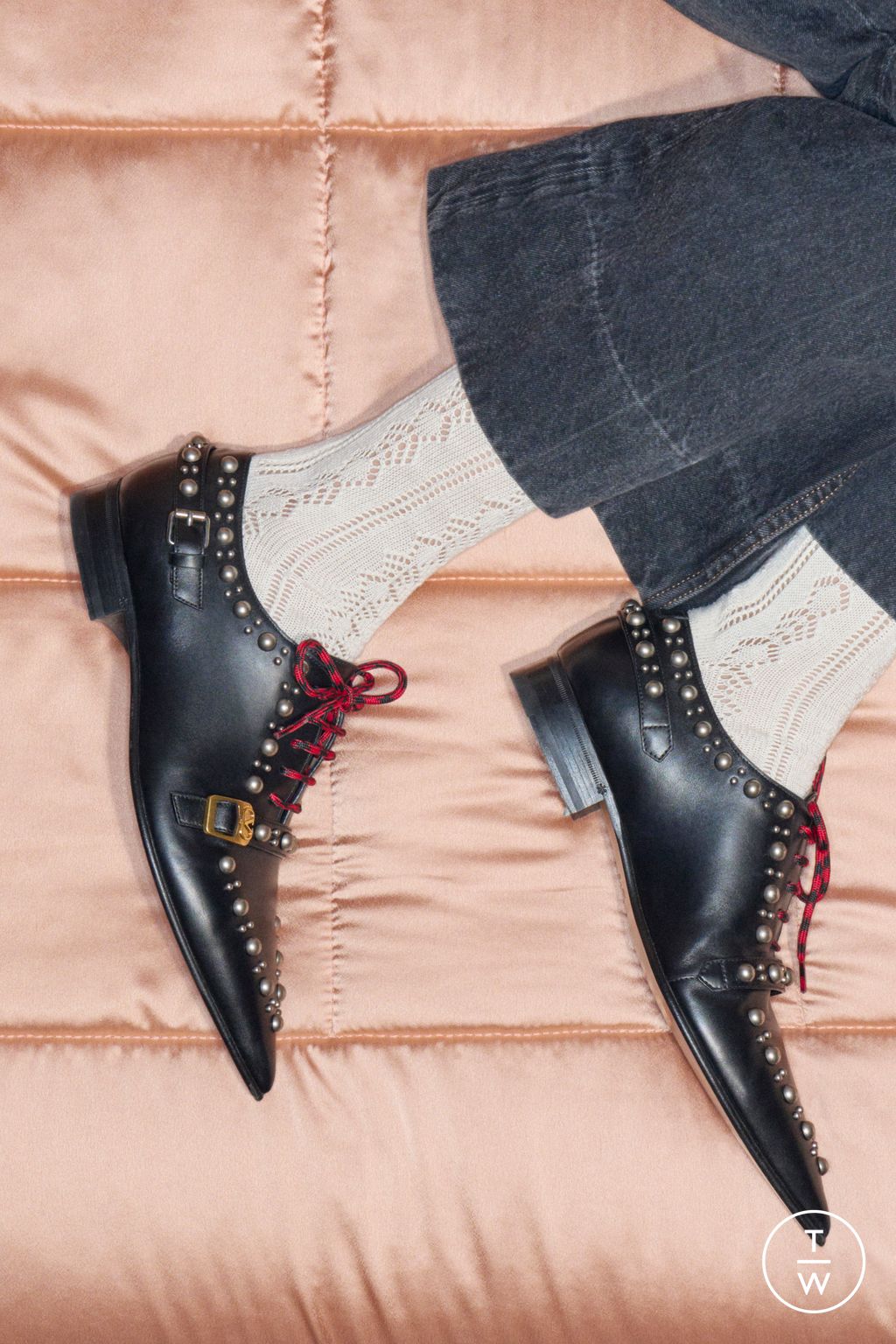 Fashion Week Paris Resort 2026 look 62 from the Valentino collection womenswear accessories