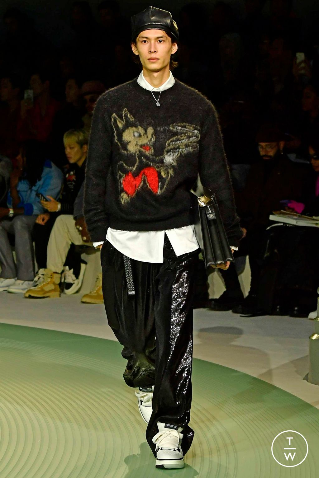 Fashion Week Paris Fall/Winter 2023 look 7 de la collection Amiri menswear