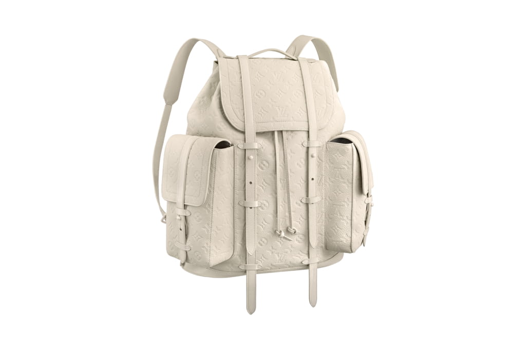 Fashion Week Paris Spring/Summer 2019 look 14 from the Louis Vuitton collection menswear accessories