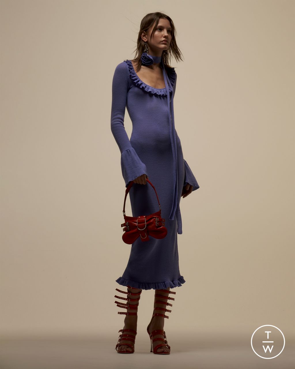 Fashion Week Milan Pre-Fall 2023 look 9 from the Blumarine collection 女装