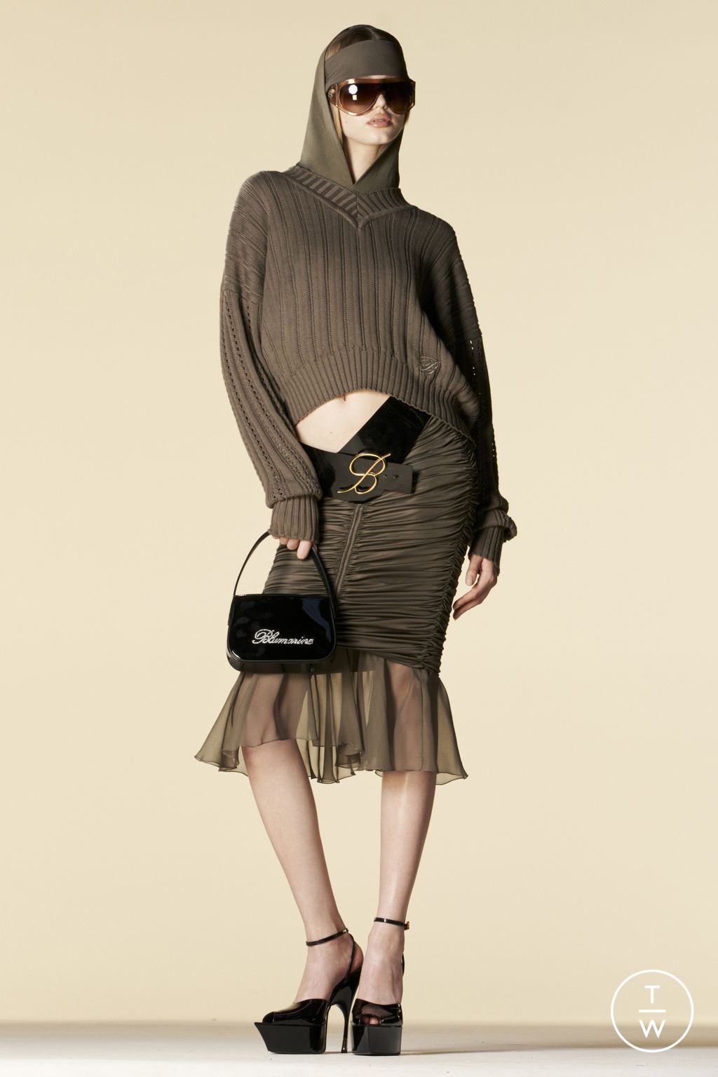 Fashion Week Milan Resort 2023 look 9 from the Blumarine collection womenswear