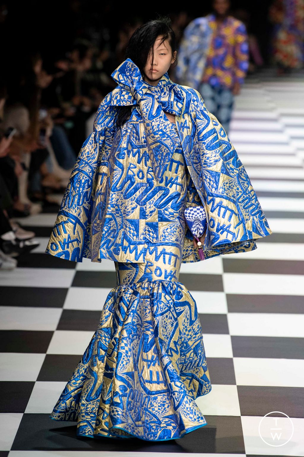 Fashion Week Milan Spring/Summer 2023 look 32 from the Matty Bovan collection womenswear