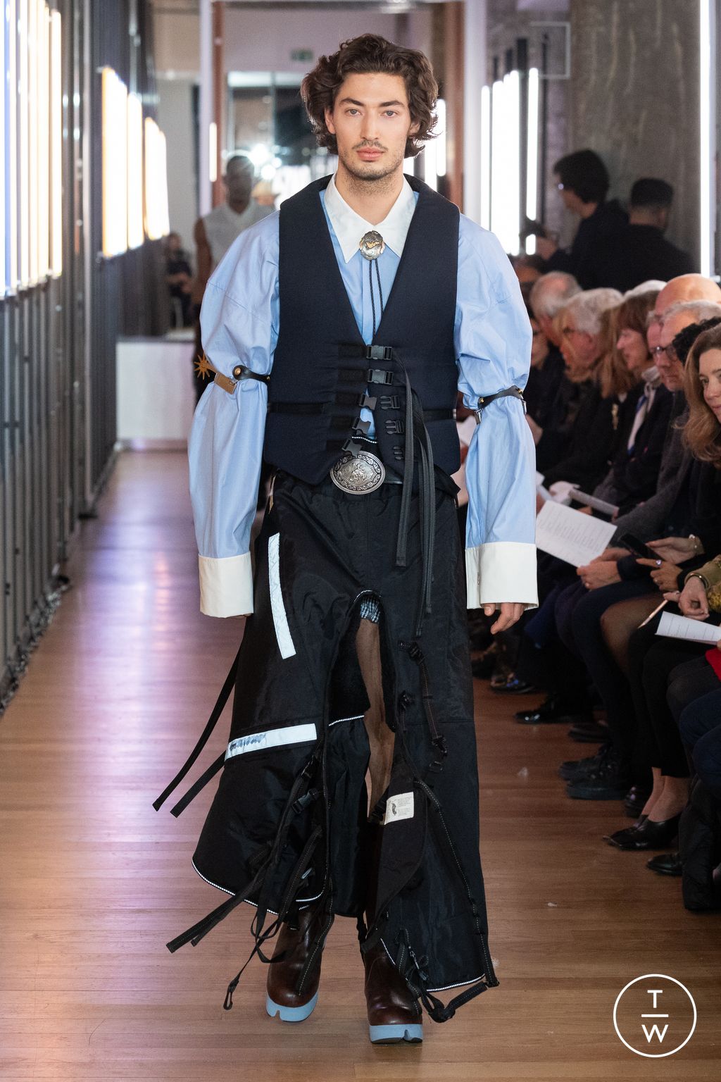 Fashion Week Paris Fall/Winter 2024 look 49 from the IFM PARIS collection 女装