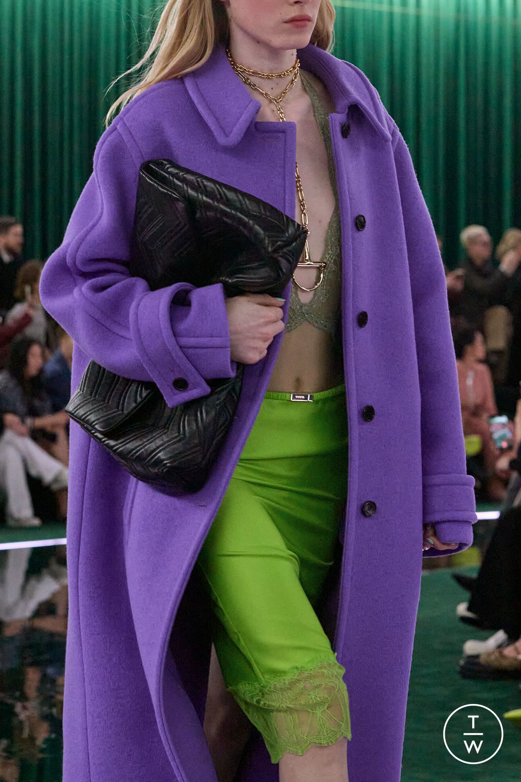 Fashion Week Milan Fall/Winter 2025 look 11 from the Gucci collection womenswear accessories