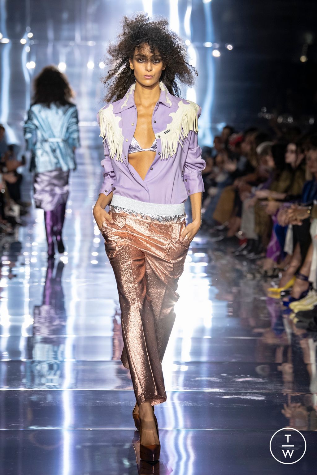 Fashion Week New York Spring/Summer 2023 look 11 de la collection Tom Ford womenswear
